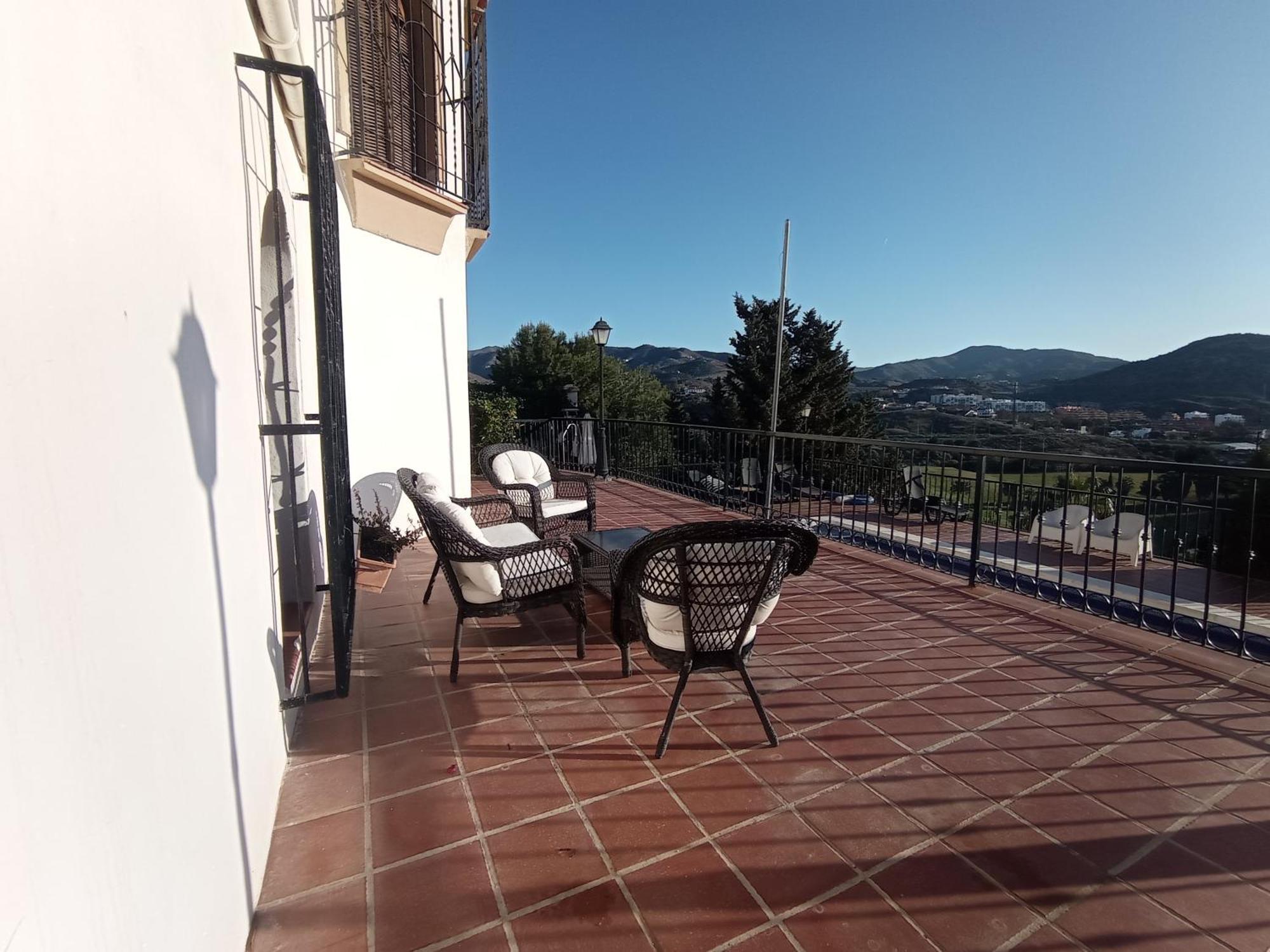 Apartamento En Villa Con Piscina Málaga Eksteriør bilde