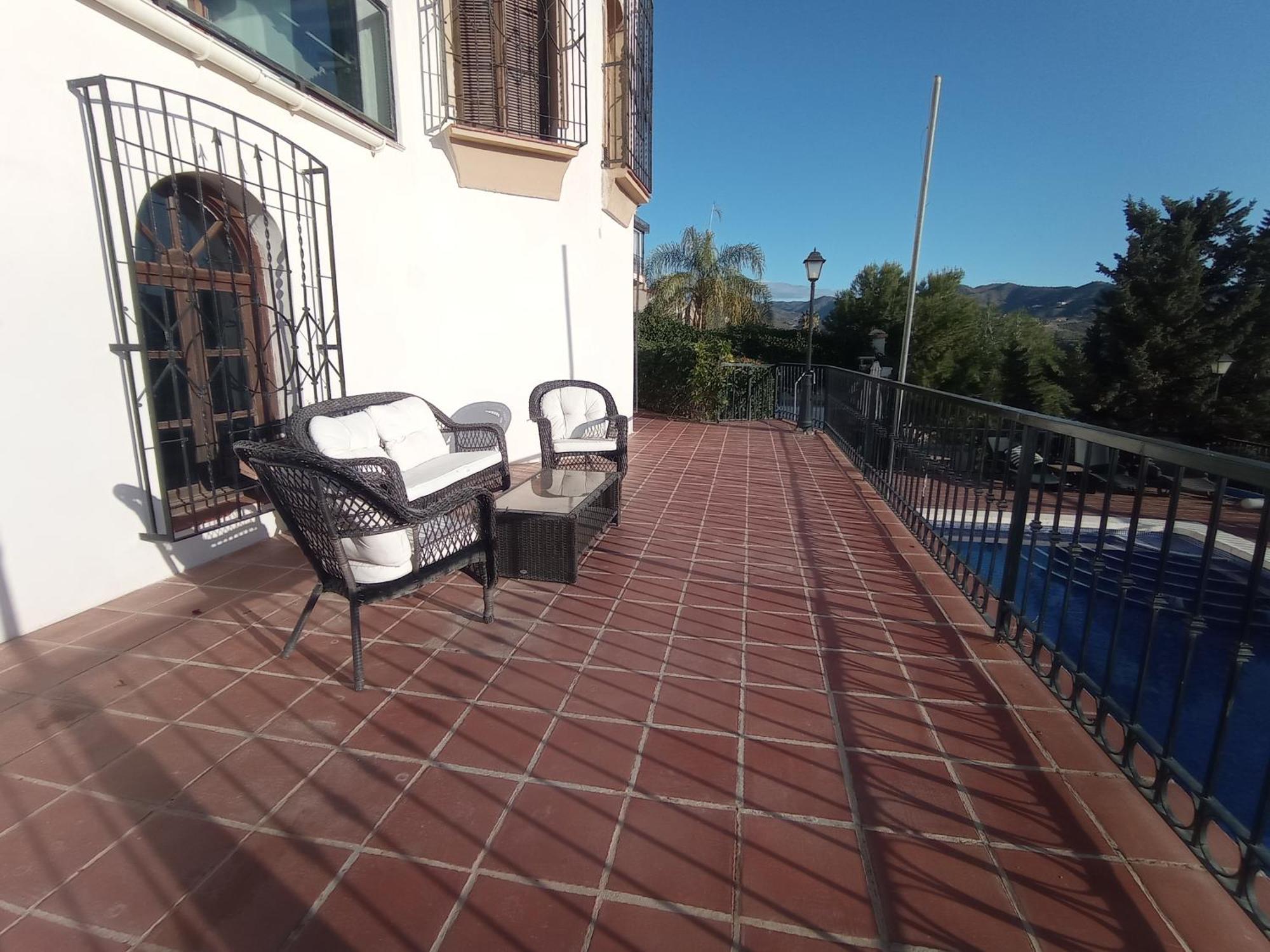 Apartamento En Villa Con Piscina Málaga Eksteriør bilde