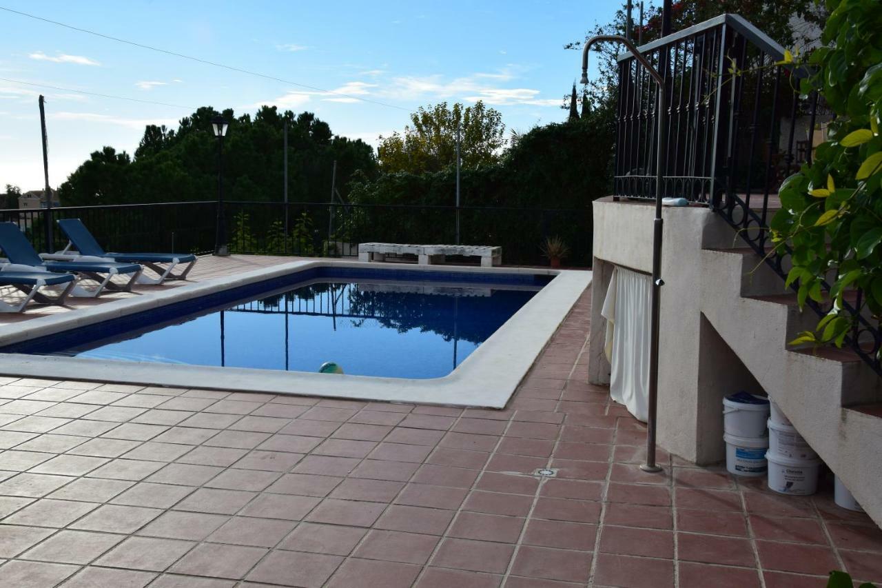 Apartamento En Villa Con Piscina Málaga Eksteriør bilde